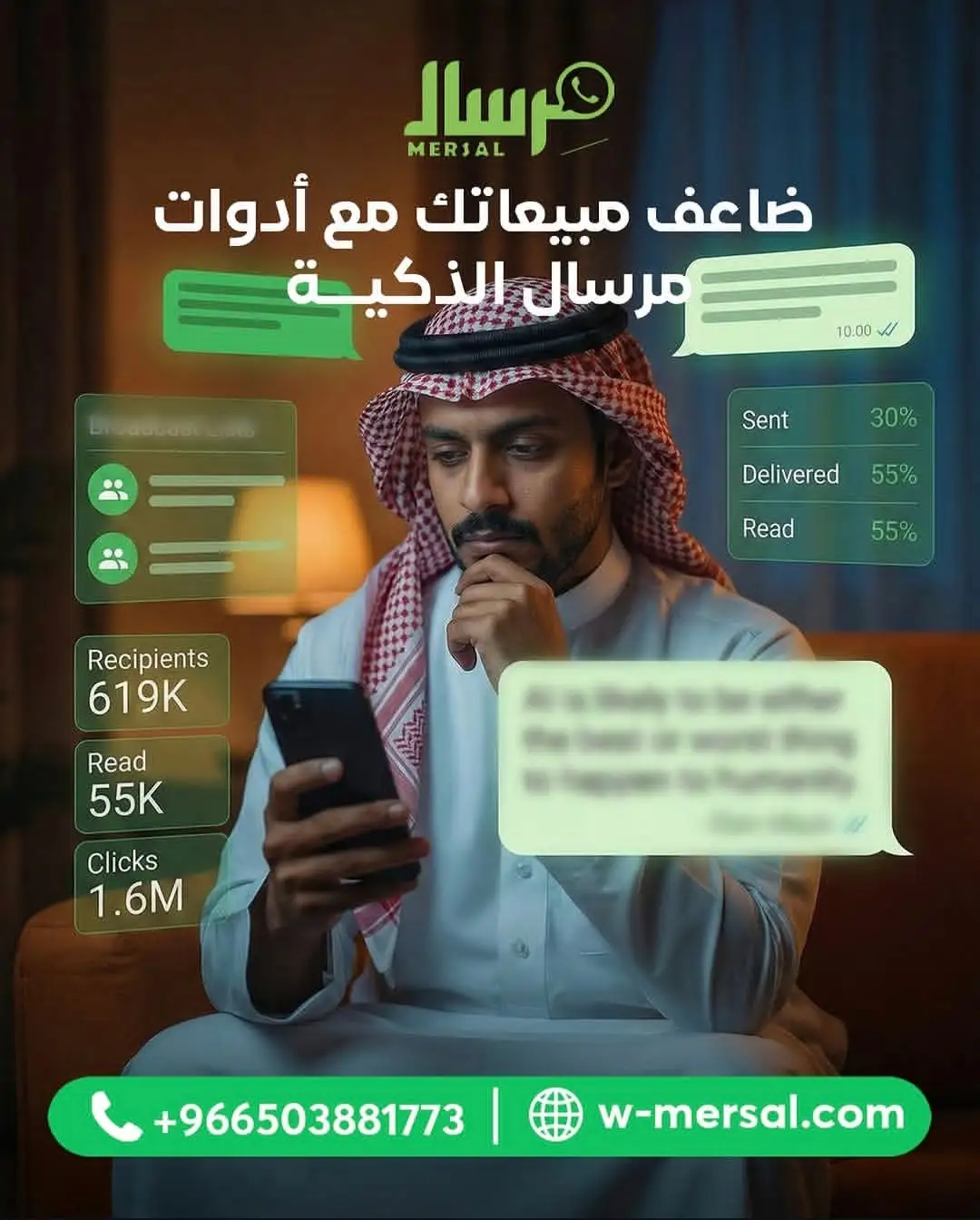 هندسة قوالب واتساب التفاعلية برمجيا لمضاعفة معدل المبيعات